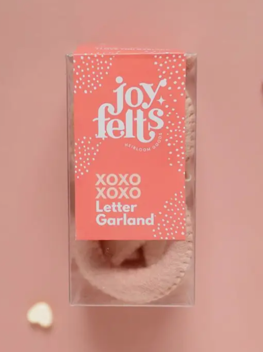 Pink XOXO Garland