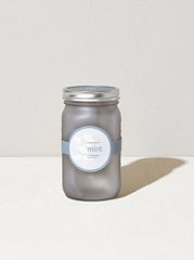 Mint Garden Jar