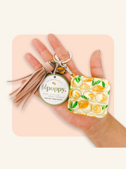 Lil Poppy Lemon Keychain