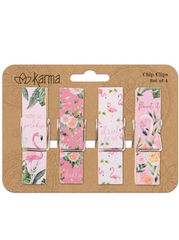 Flamingo Chip Clips