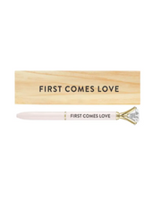 First Comes Love Gem Pen