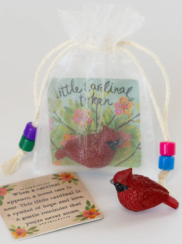 Little Pocket Token - Cardinal