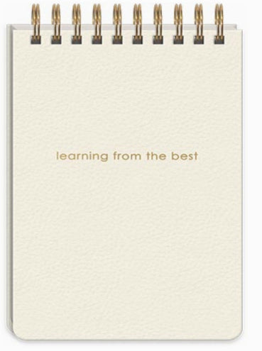 Learning From the Best Spiral Notepad