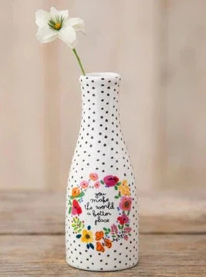 Natural Life Ceramic Bud Vase