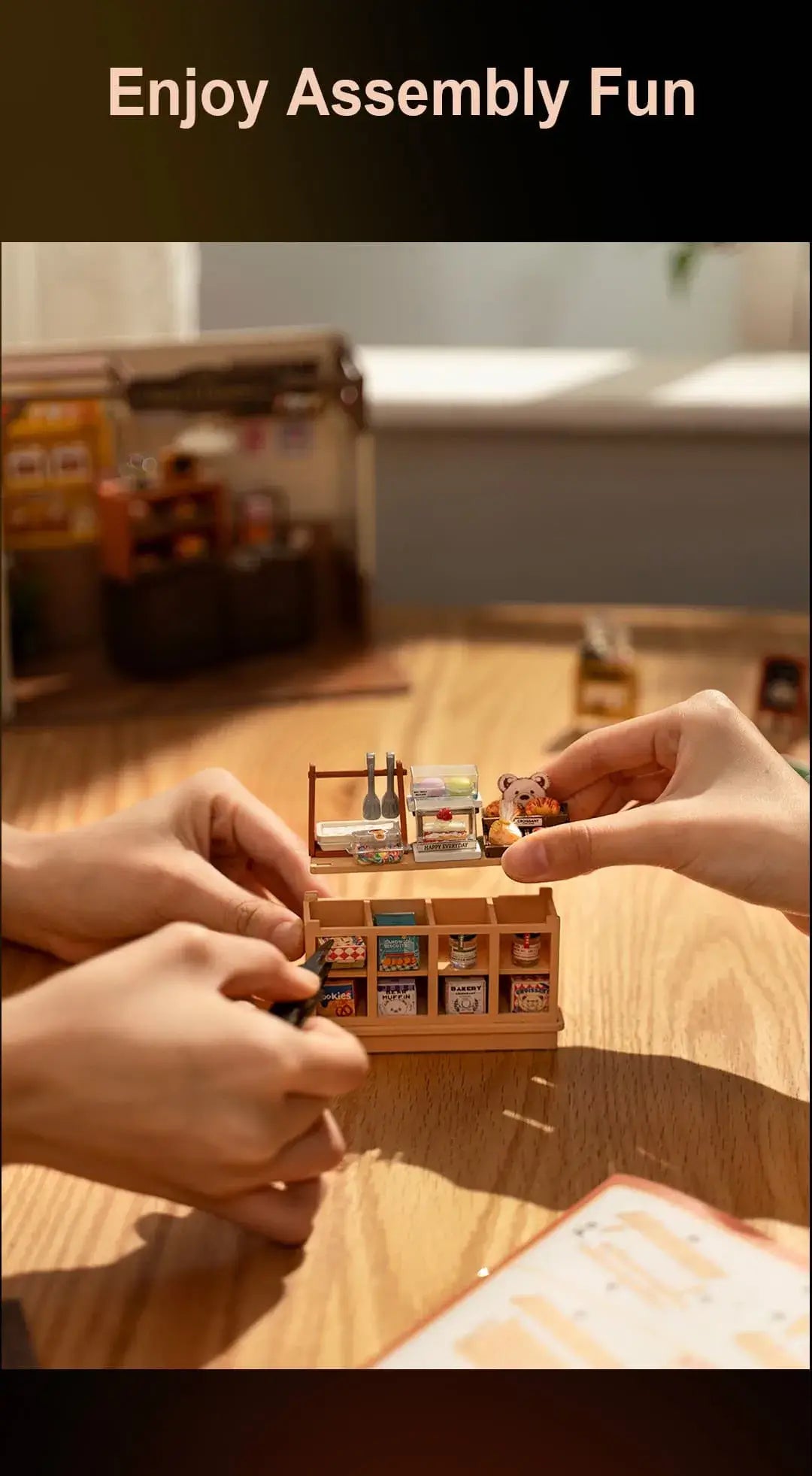 Miniature House Kit: Becka's Baking House