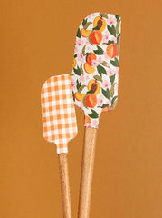 Peach Blossom Silicone Kitchen Spatulas