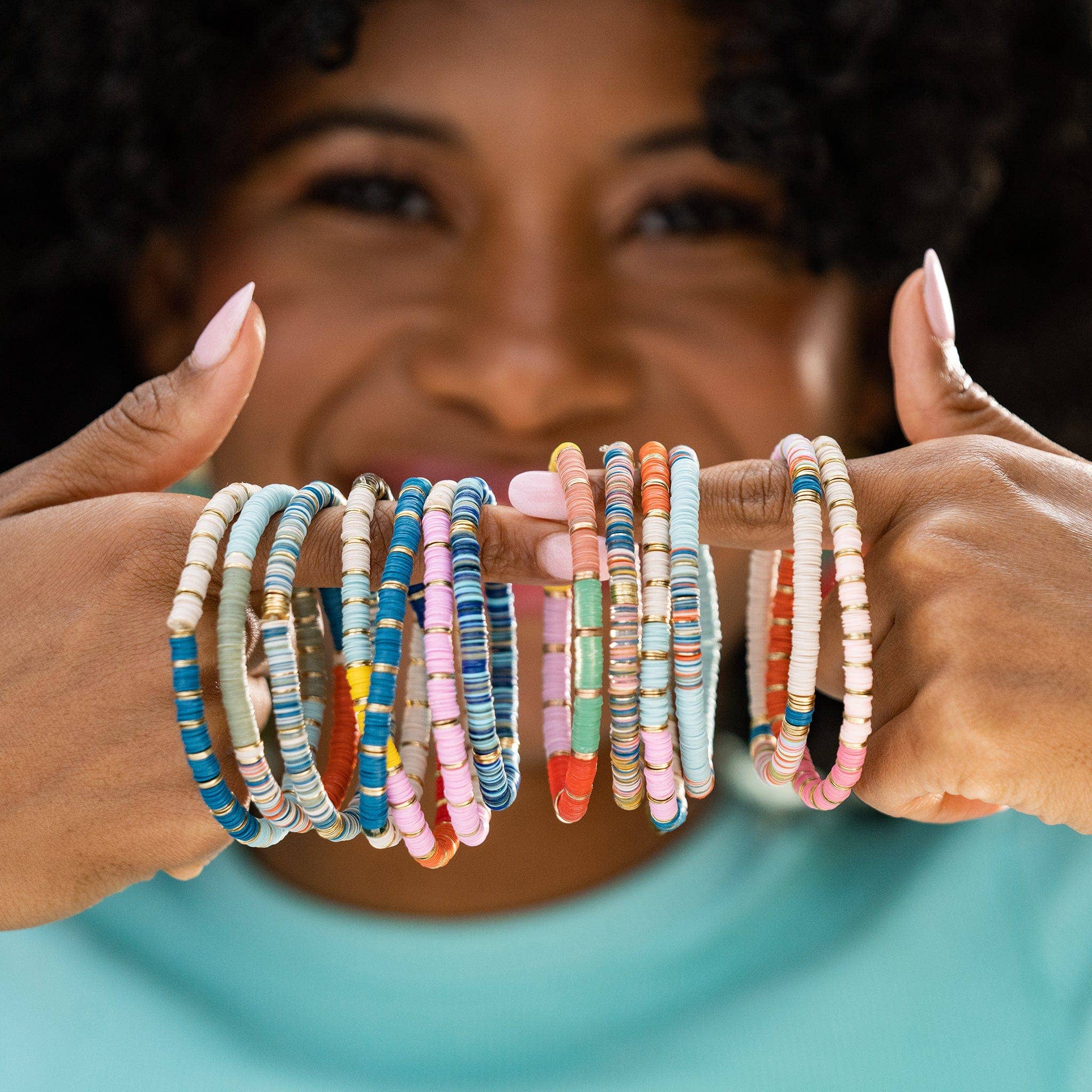 Grace Blue Multi Bracelet