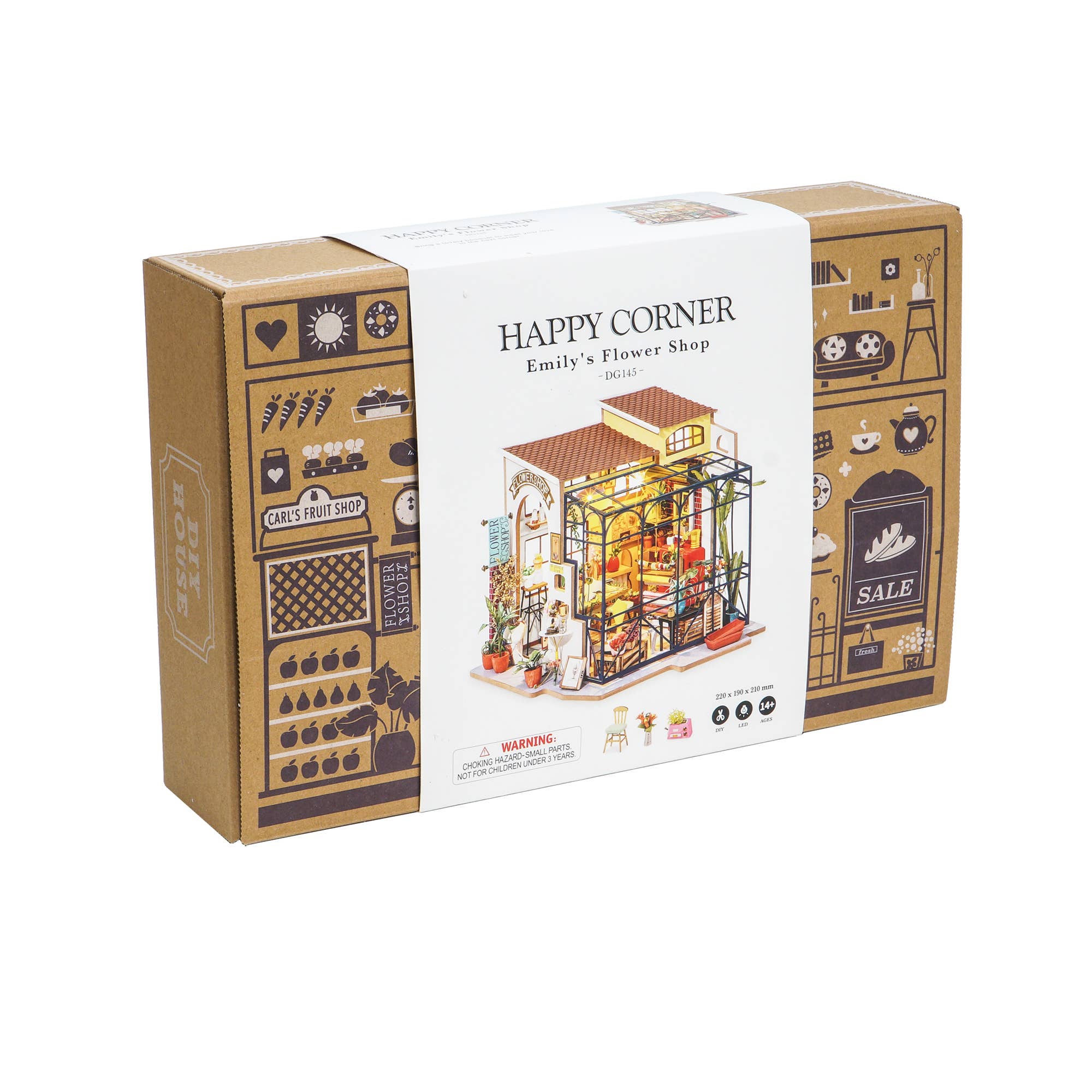 Miniature House Kit: Flower Shop