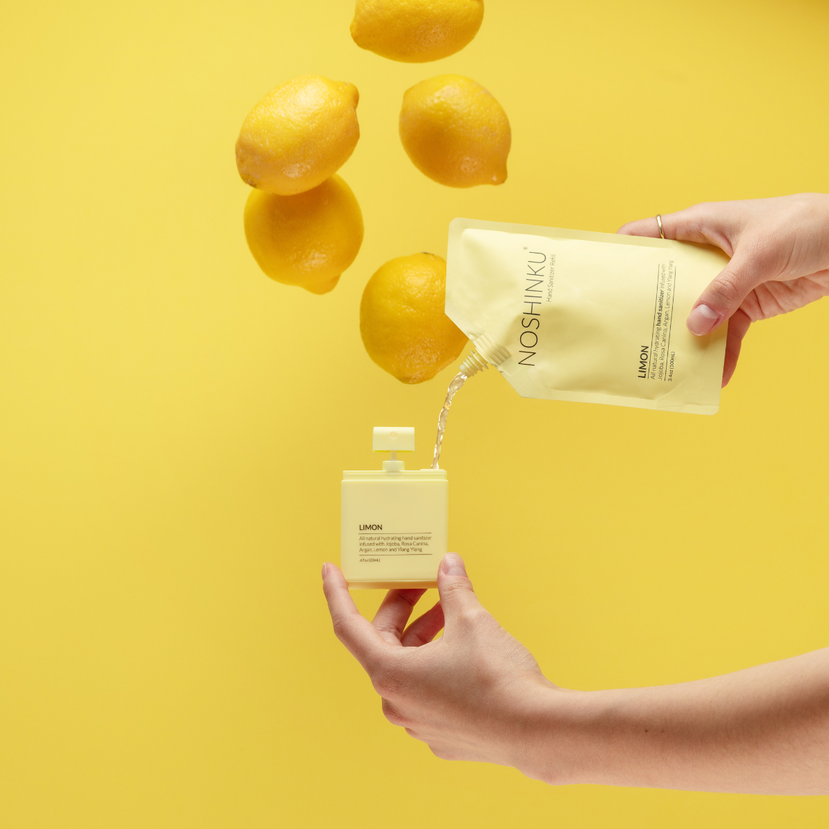 Lemon Pocket Sanitizer