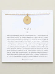 Pause Necklace