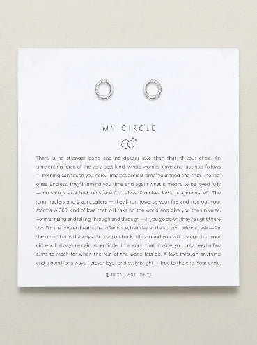 My Circle Stud Earrings