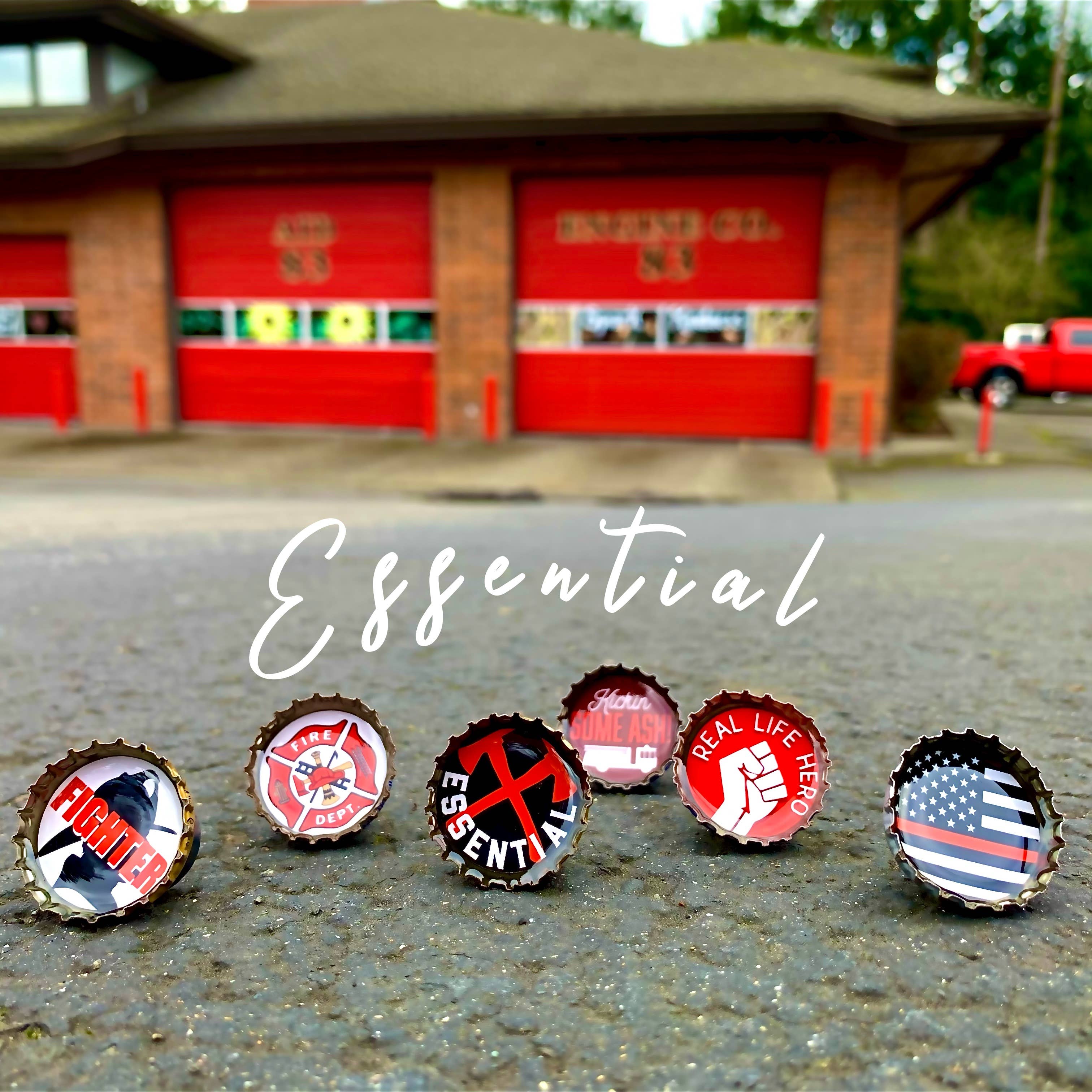 Firefighter Magnets