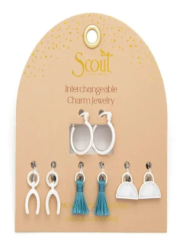 Opalite Charm Earrings
