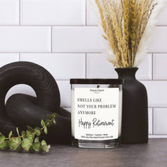 Happy Retirement Candle