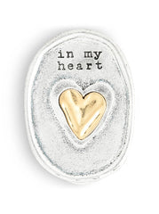 Guardian Angel Visor Clip - Heart