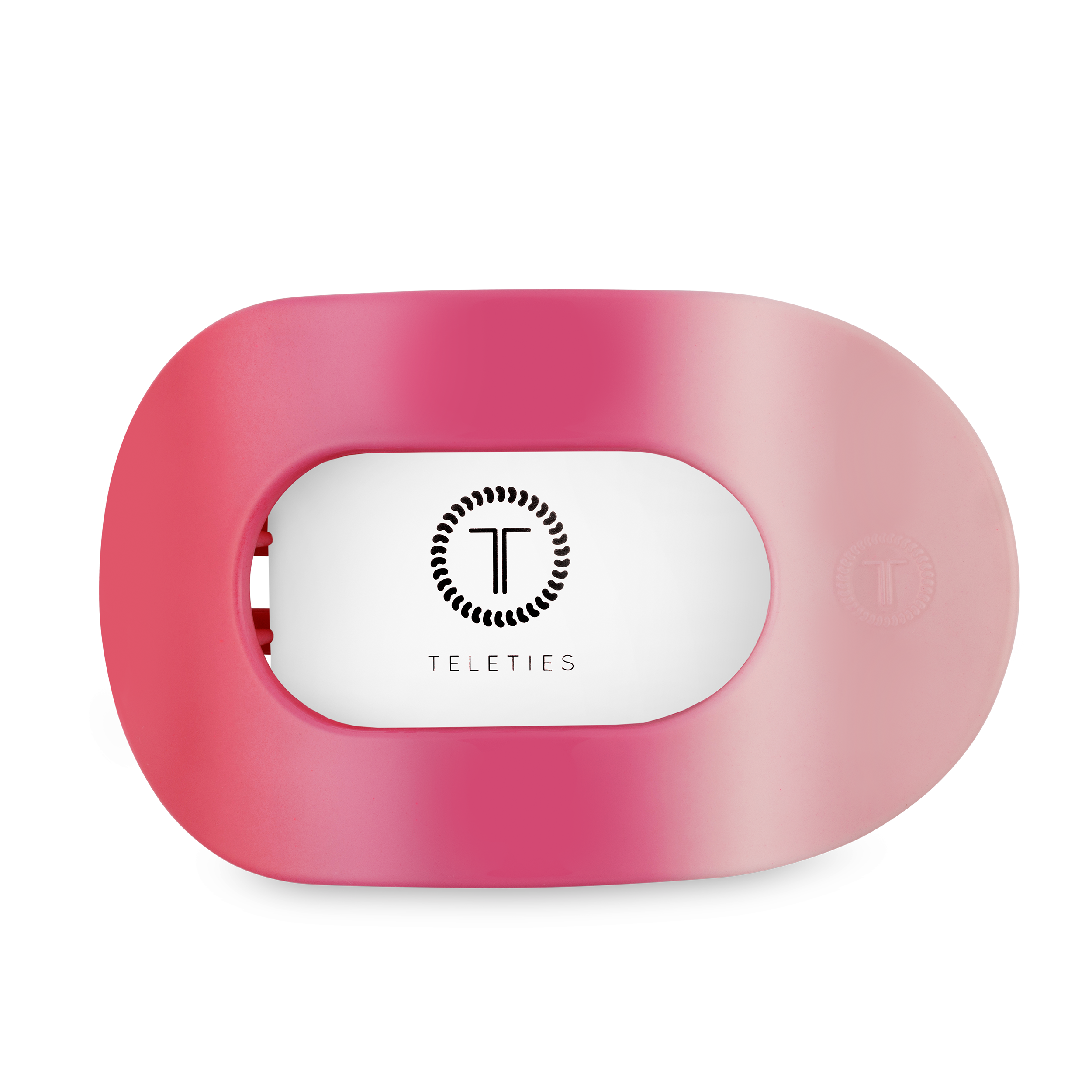 Flat Round Hair Clip | Large | Kiss & Tell