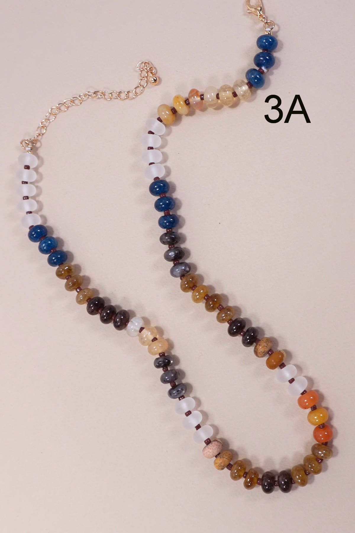 NATURAL AGATE GLASS Necklace