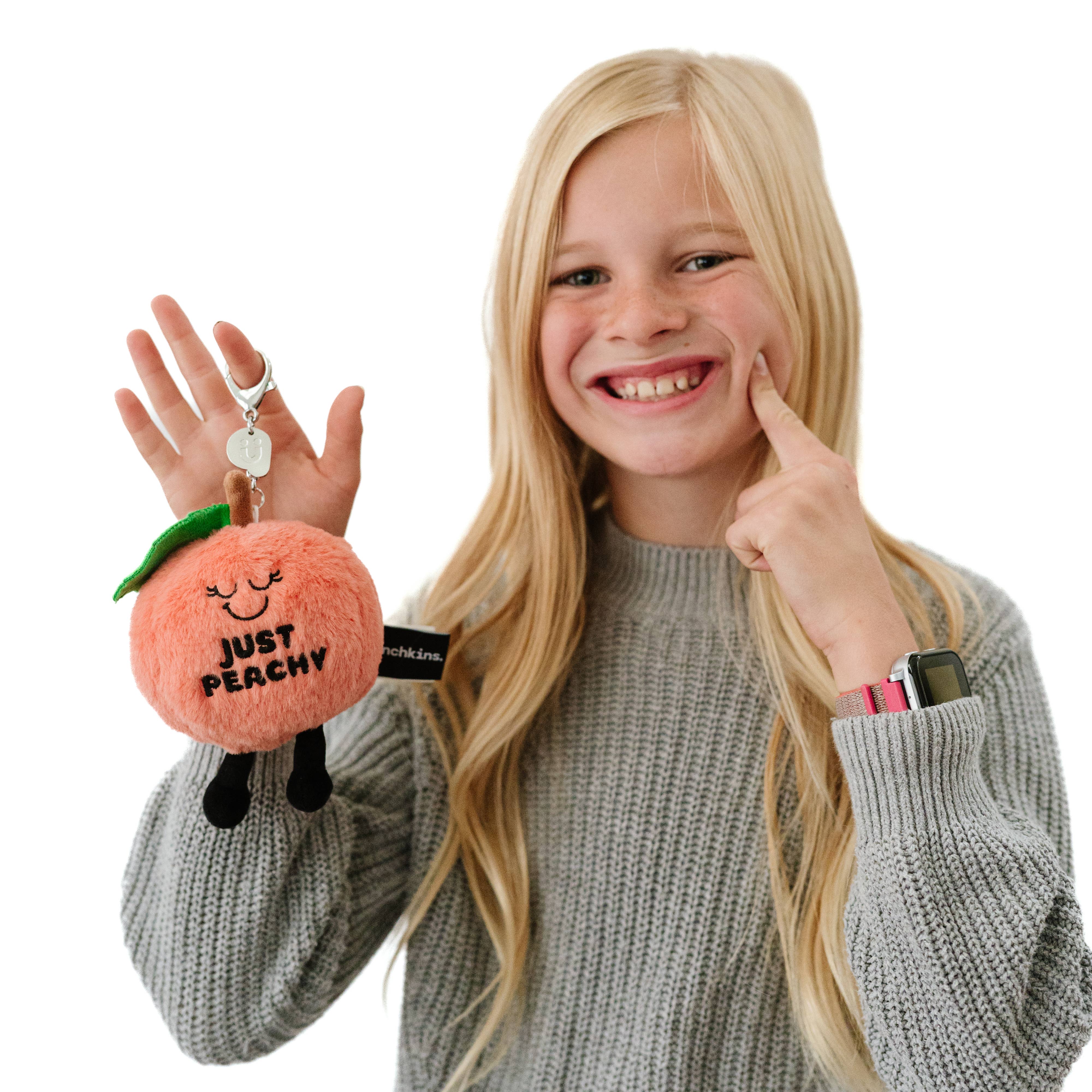 Plush Bag Charm Just Peachy