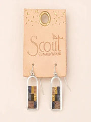 Good Karma Grey Earrings
