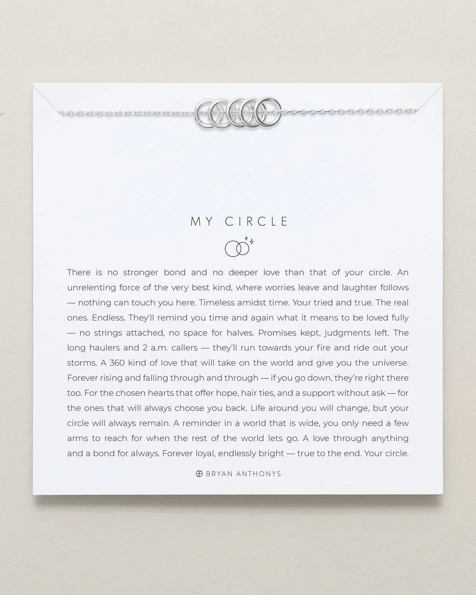 My Circle Dainty Necklace