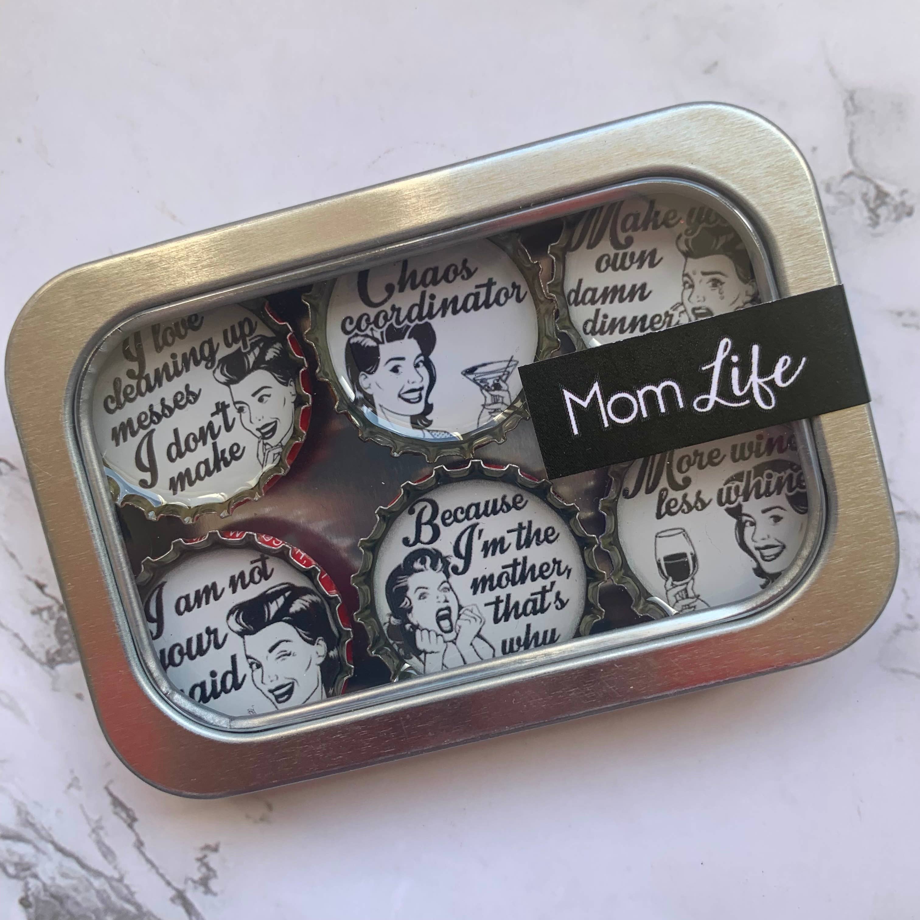 Mom Life Magnets 