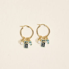 Hoop Earrings–Island Breeze