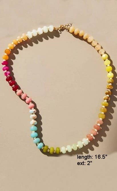 Natural Stone Semi-Precious Necklaces