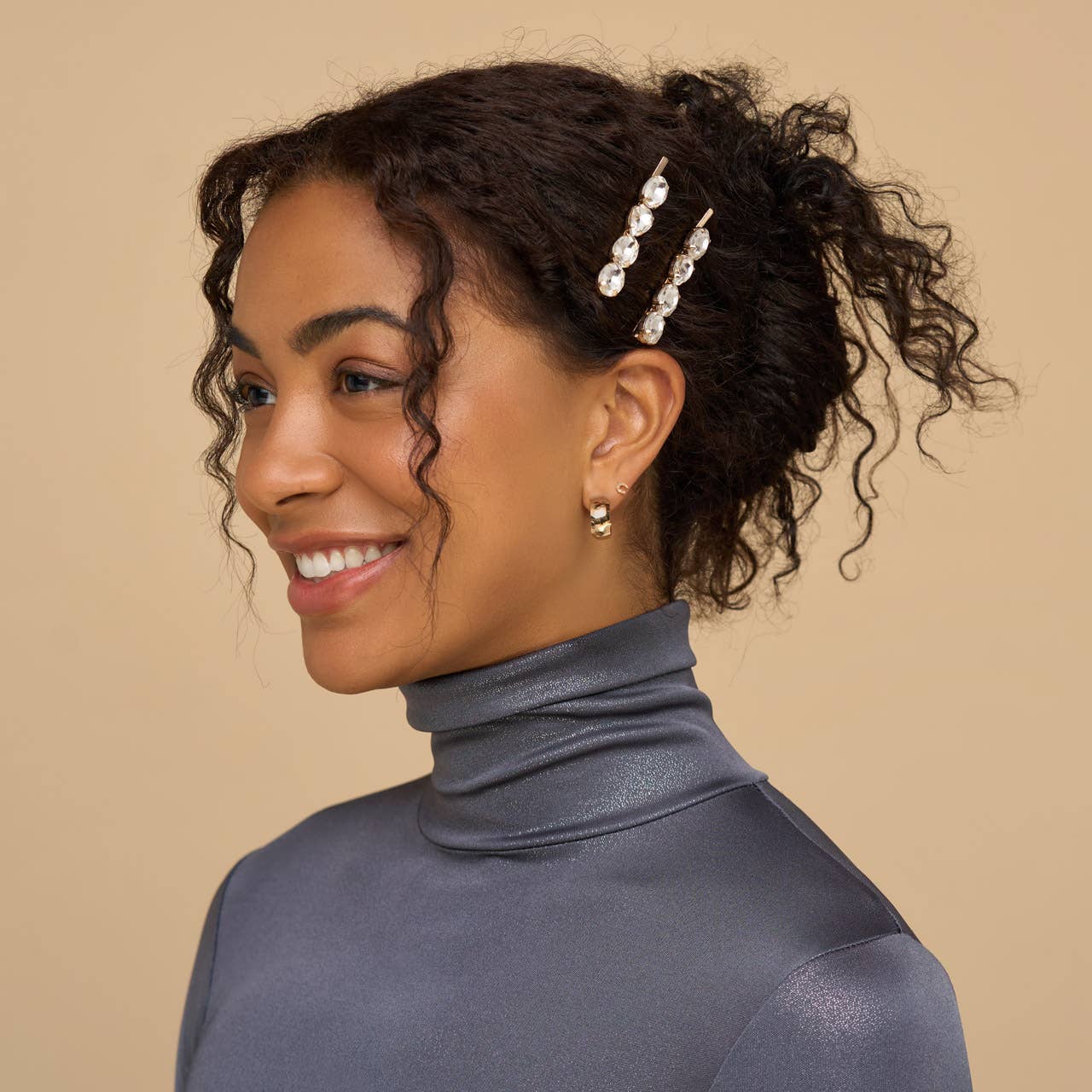 Gemstone Bobby Pins Set