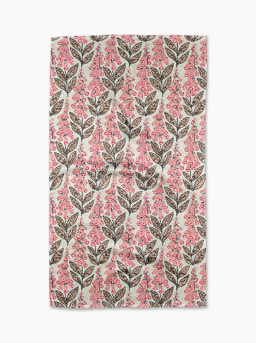 Foxglove Finery Tea Towel