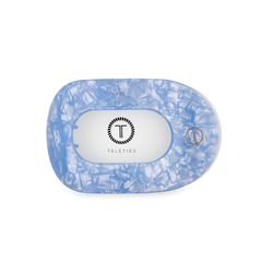 Flat Round Hair Clip | Medium | Blue Lagoon