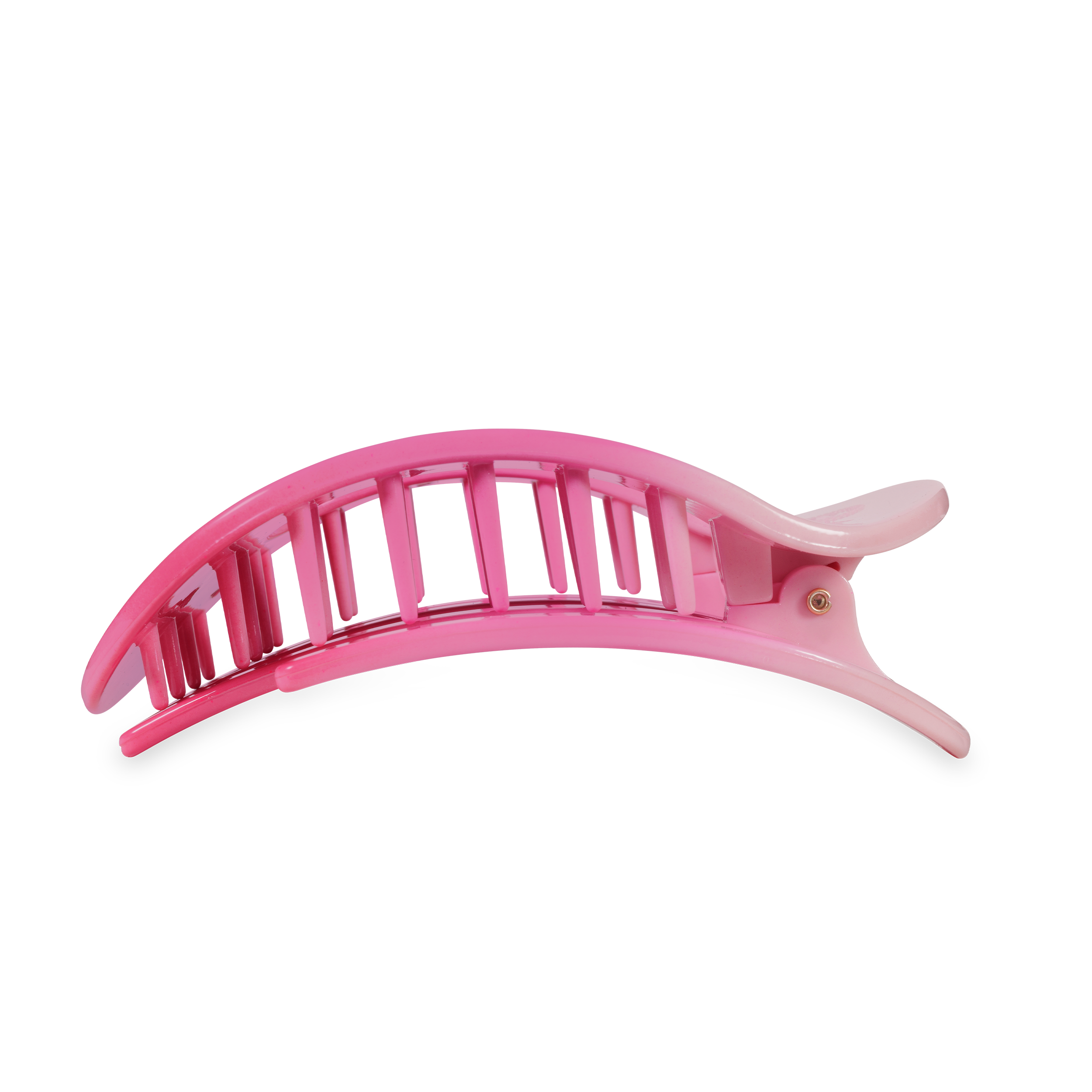 Flat Round Hair Clip | Large | Kiss & Tell