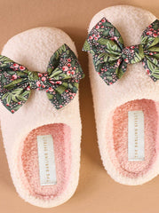 Jolly Sprig Fuzzy Slippers