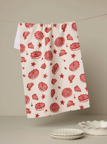 Pie-triotic Tea Towel