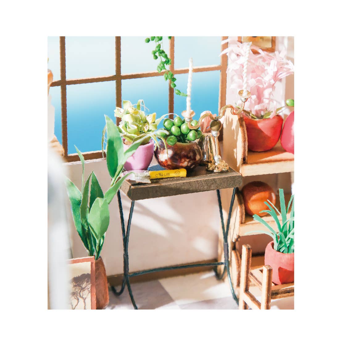 Miniature House Kit: Flower Shop