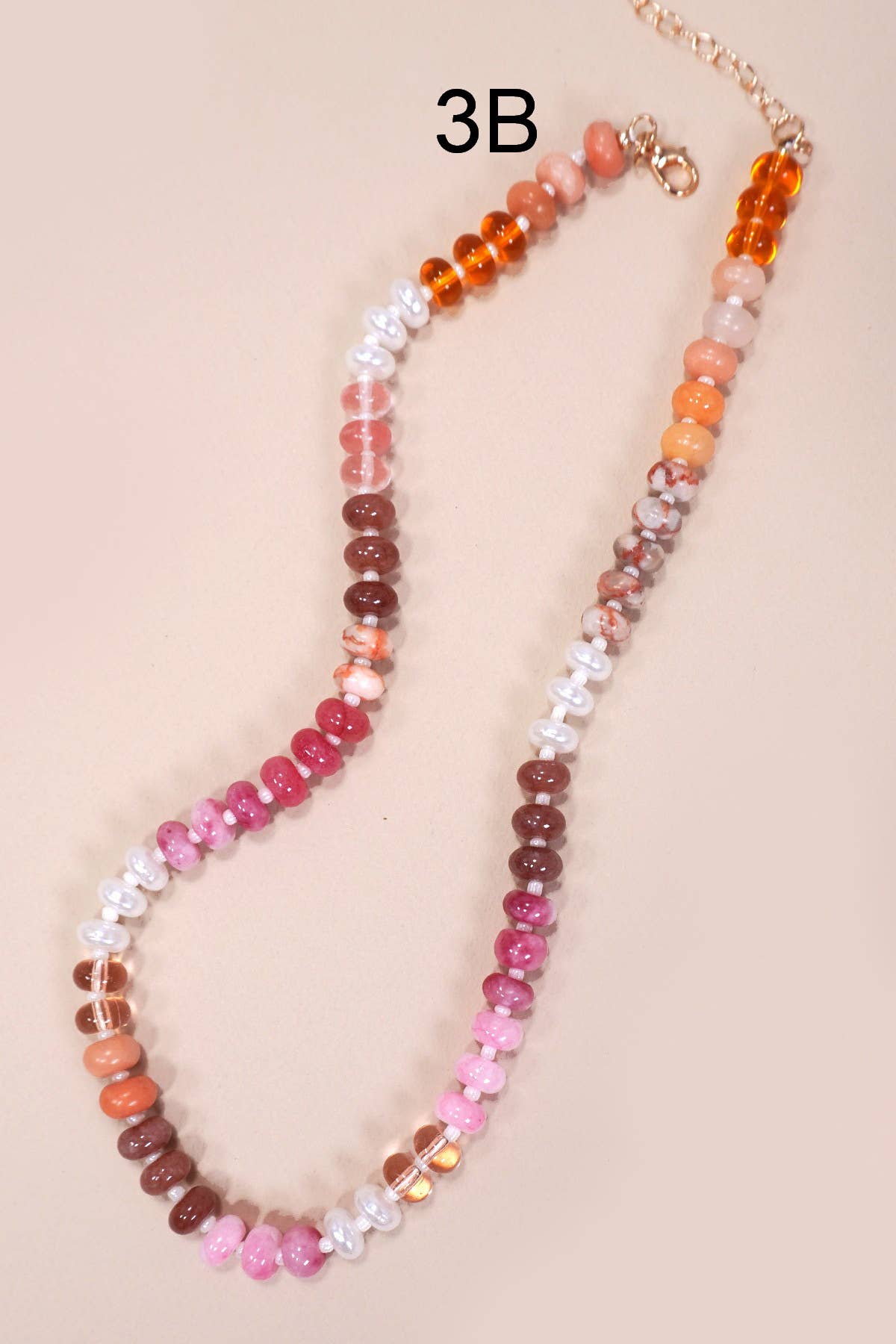 NATURAL AGATE GLASS Necklace
