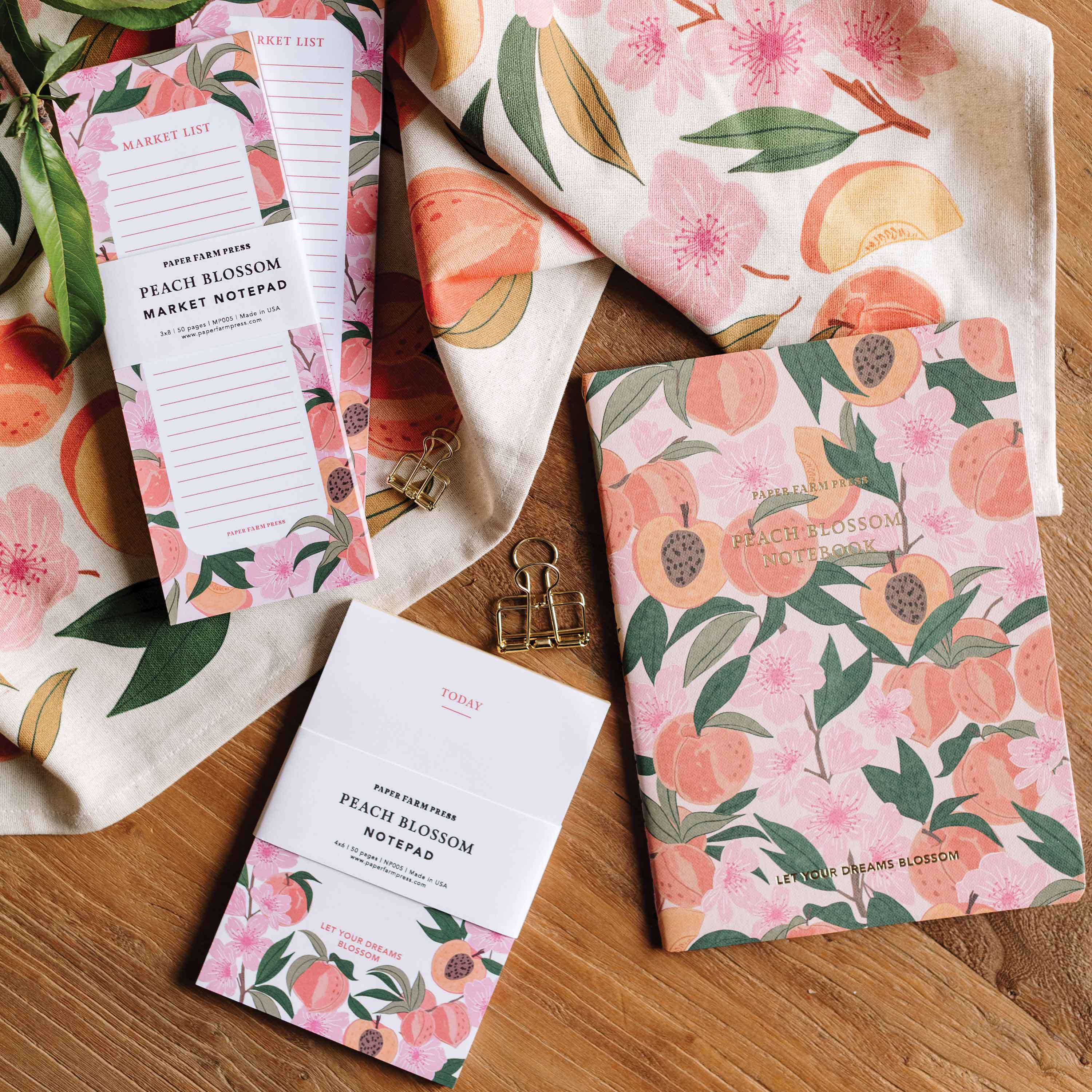 Let your Dreams Blossom Stitched Notebook