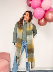 Out & About Gold Scarf