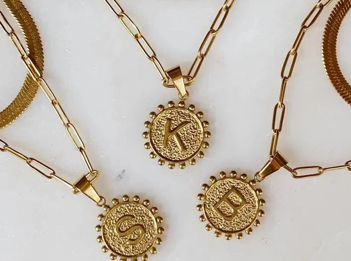 Layered Initial Necklace
