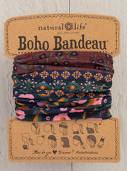 Natural Life Wine Flower Bandeau